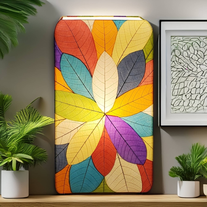 Sunburst Giant Floor Lamp Multi Color <br>(Item # 313 t m)