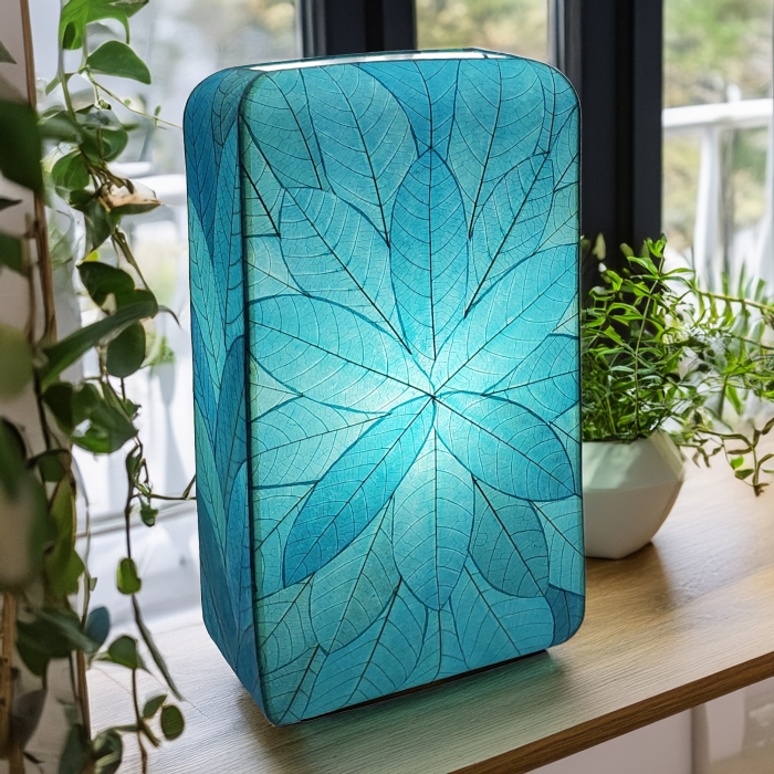 Sunburst Giant Floor Lamp Sea Blue <br>(Item # 313 t sb)