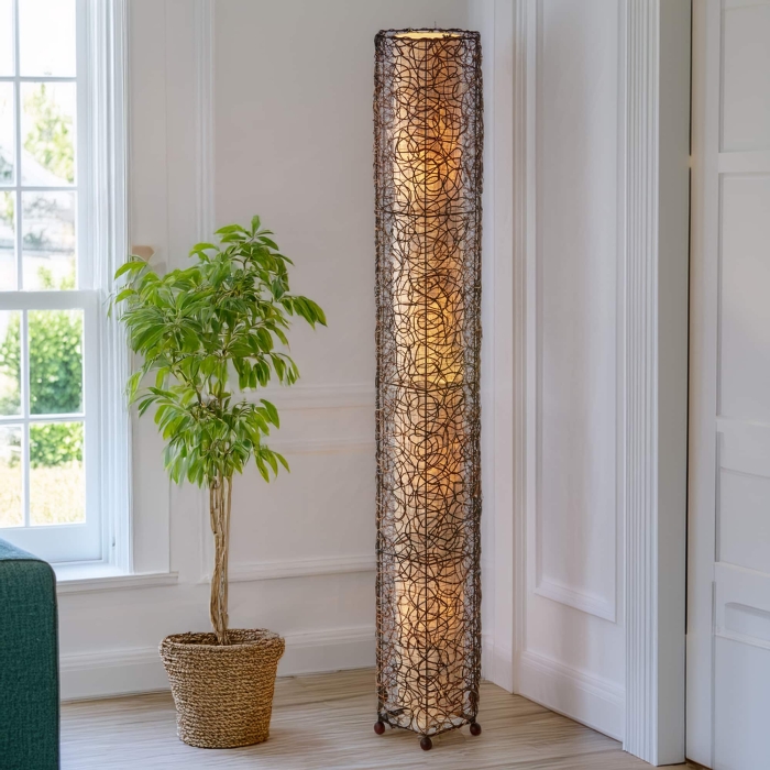 Nito Giant Floor Lamp Natural <br>(Item # 314 xl n)