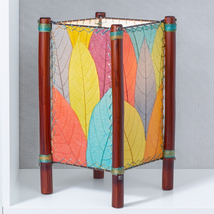 Fortune Table Lamp Multi Color <br>(Item # 395 t m)