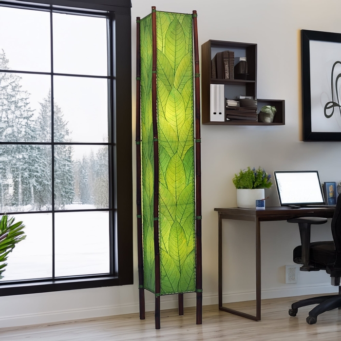 Fortune Giant Floor Lamp Green <br>(Item # 395 xl g)
