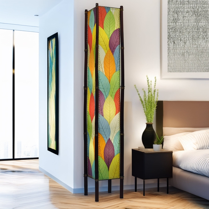 Fortune Giant Floor Lamp Multi Color <br>(Item # 395 xl m)