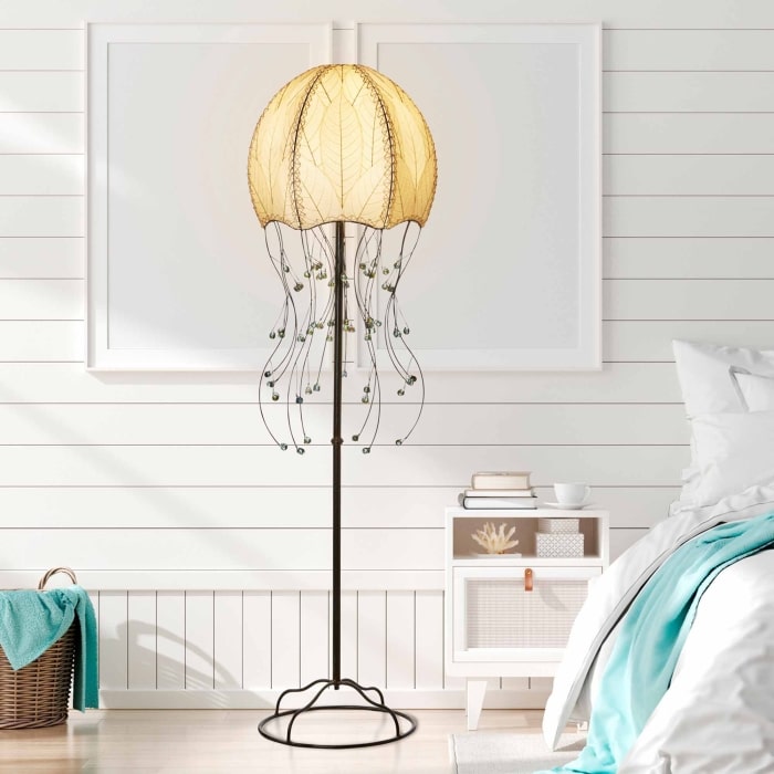 Jellyfish Large Floor Lamp Natural <br>(Item # 399 n) - Image 2