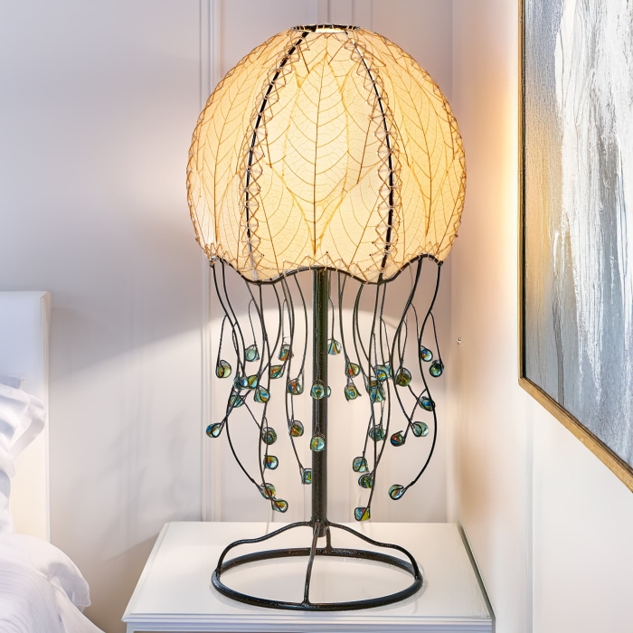 Jellyfish Table Lamp Natural <br>(Item # 399 t n) - Image 2