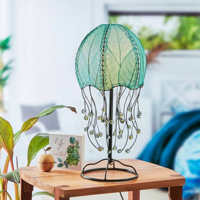 Jellyfish Table Lamp Sea Blue <br>(Item # 399 t sb) - Image 2