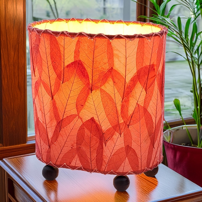 Mini Guyabano Table Lamp Red <br>(Item # 531 r)