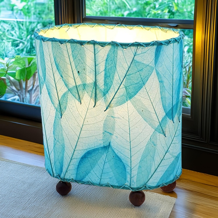 Mini Guyabano Table Lamp Sea Blue <br>(Item # 531 sb) - Image 2