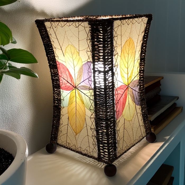 Hourglass Table Lamp Multi Color <br>(Item # 553 t m) - Image 2