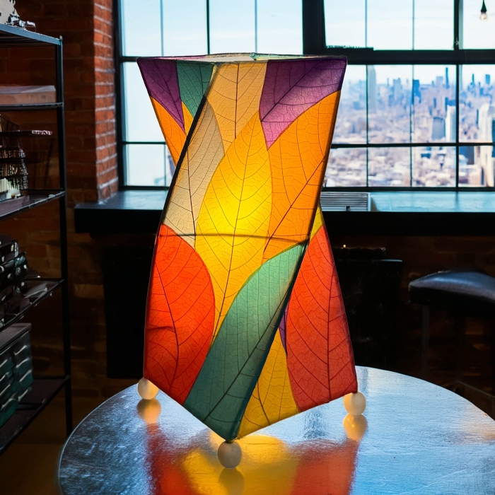 Twist Table Lamp Multi Color <br>(Item # 567 t m)