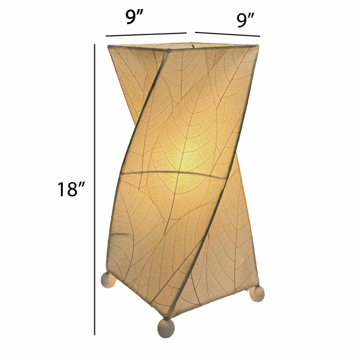 Twist Table Lamp Natural <br>(Item # 567 t n) - Image 3
