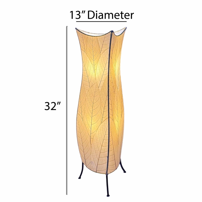 Flowerbud Large Floor Lamp Natural <br>(Item # 568 l n) - Image 2