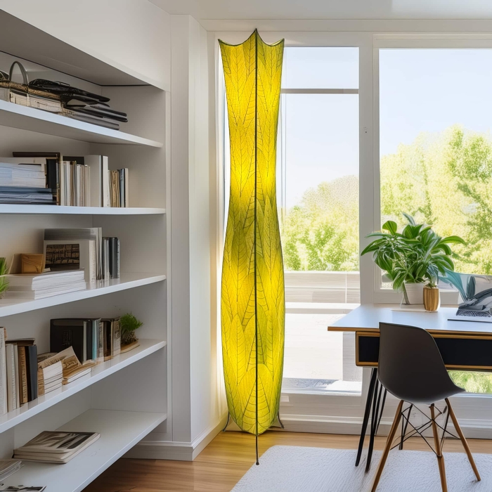 Flowerbud Giant Floor Lamp Green <br>(Item # 568 xl g) - Image 2
