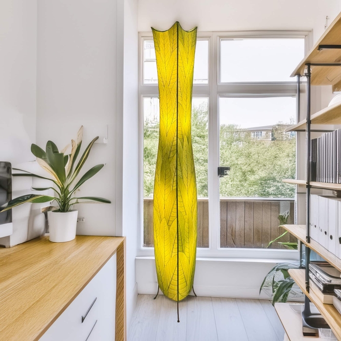 Flowerbud Giant Floor Lamp Green <br>(Item # 568 xl g)