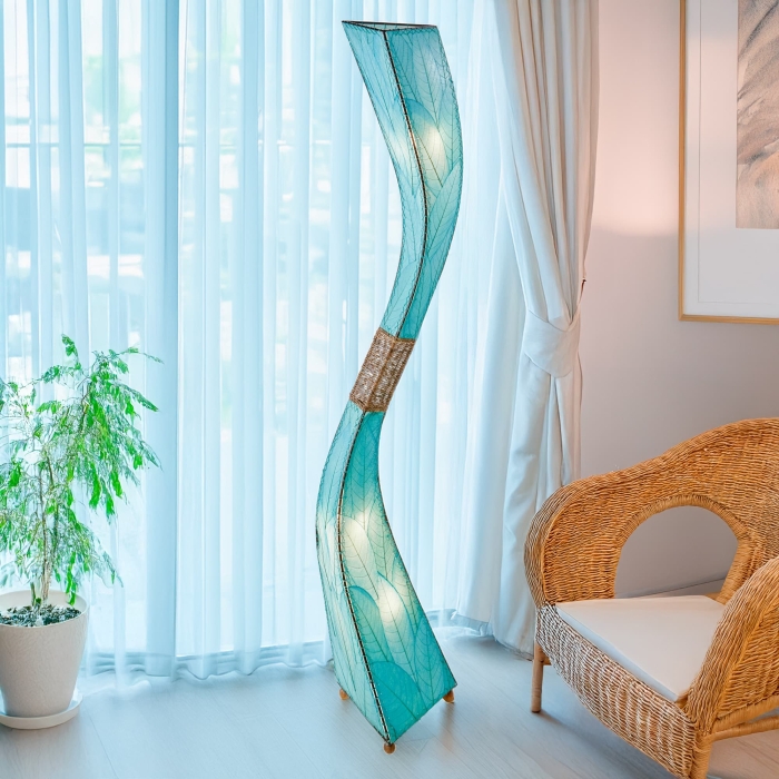Flow Giant Floor Lamp Sea Blue <br>(Item # 569 xl sb) - Image 2