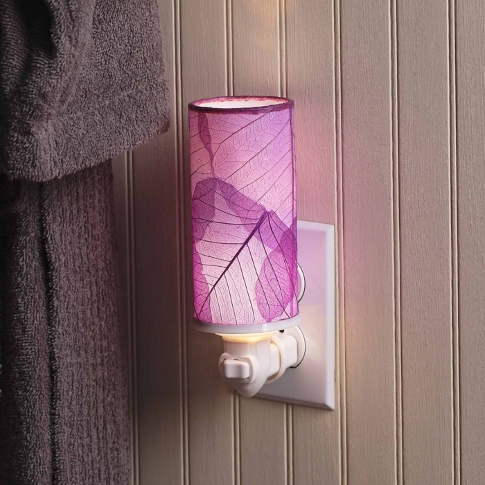 Cylinder Nightlight Purple <br>(Item # 624 p)