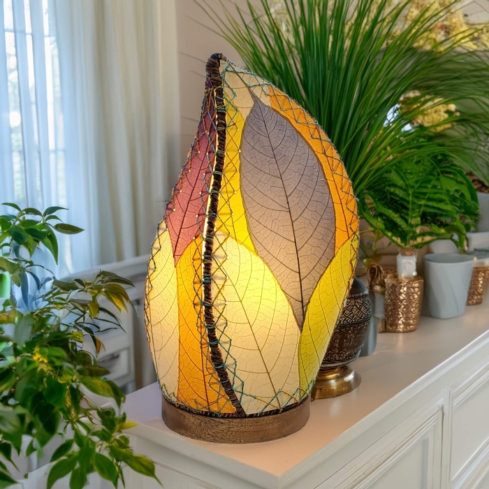 Leaflet Table Lamp Multi Color <br>(Item # 647 t m) - Image 2