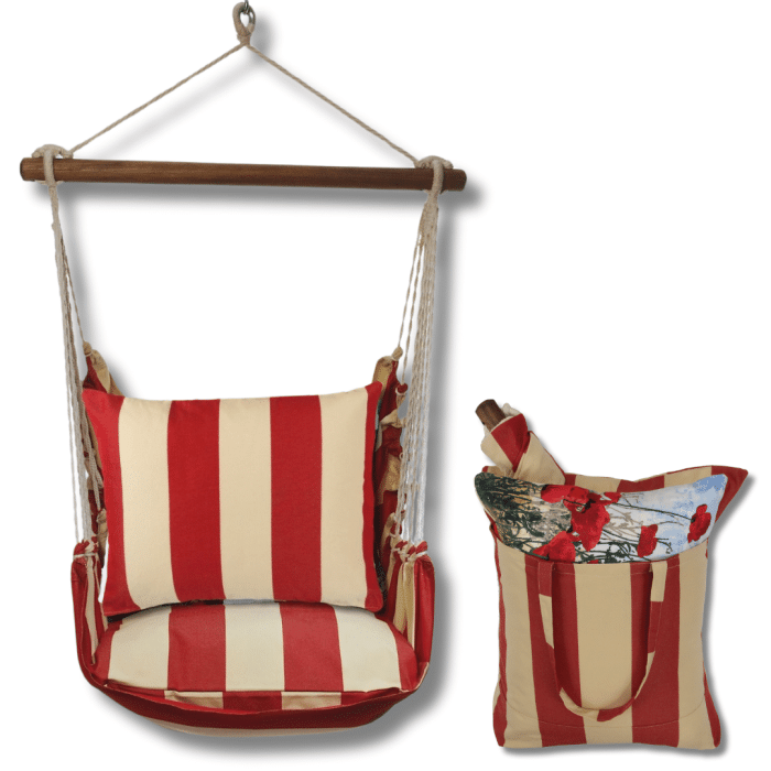 Swing Set 4 piece - Americana Stripe w/ Americana Stripe <br>(Item # am064-sp) - Image 2