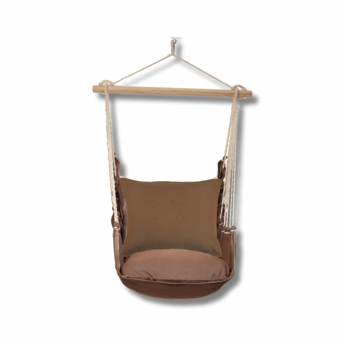 Swing Set 4 piece - Chocolate Solid w/ Chocolate Solid <br>(Item # ch238-sp) - Image 3