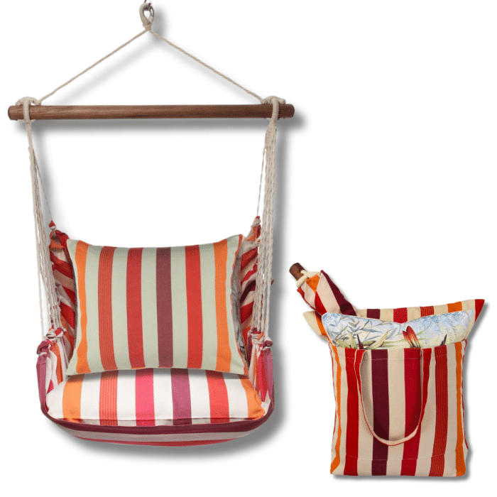 Swing Set 4 piece - Cristina Stripe w/ Cristina Stripe <br>(Item # cr250-sp) - Image 2