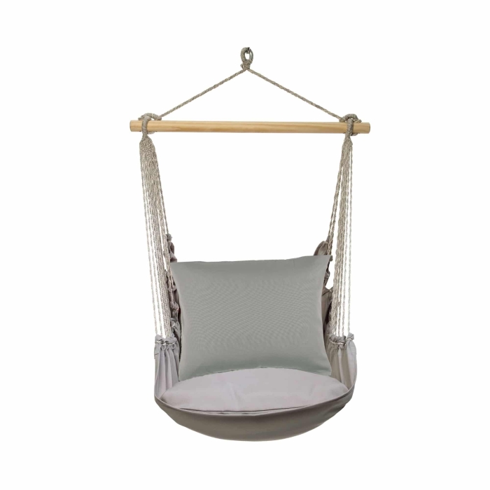 Swing Set 4 piece - Gray Solid w/ Gray Solid <br>(Item # gr324-sp) - Image 3