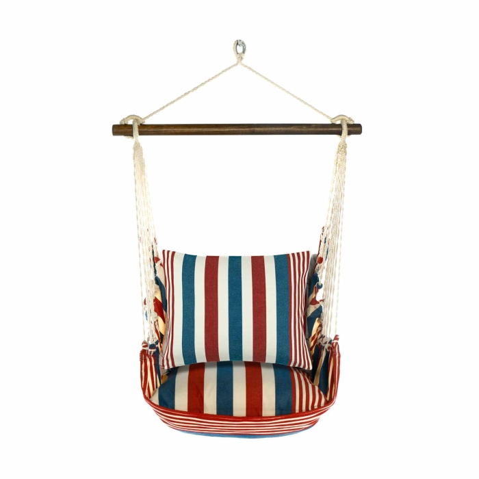 Swing Set 4 piece - Stars & Stripes w/ Star & Stripe <br>(Item # ss366-sp) - Image 3