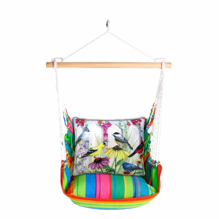Swing Set 4 piece - Le Jardin Nouveau w/ Bird's Song <br>(Item # sws-ljn-sr463) - Image 3
