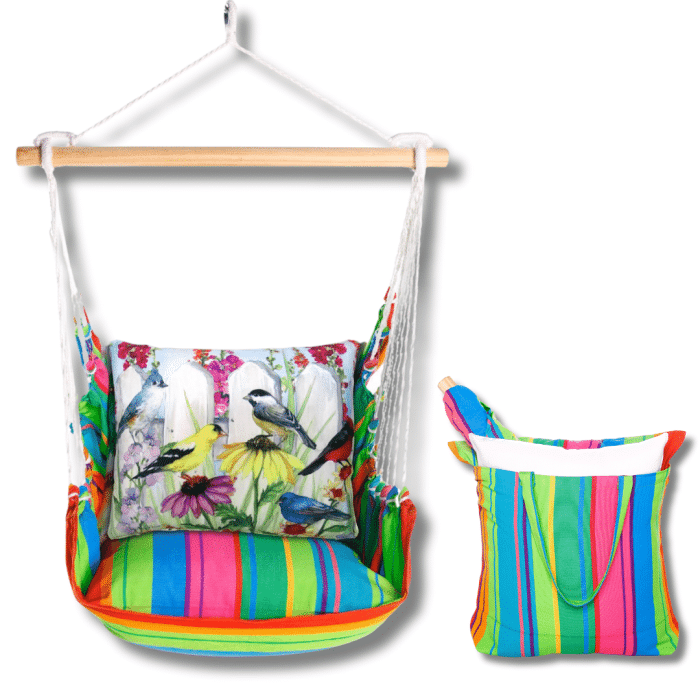 Swing Set 4 piece - Le Jardin Nouveau w/ Bird's Song <br>(Item # sws-ljn-sr463) - Image 2