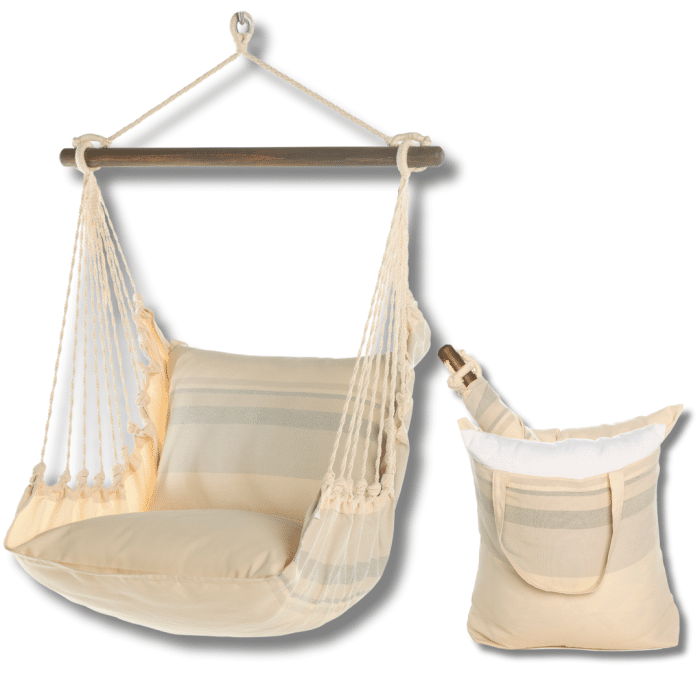 Swing Set 4 piece - Magnolia Stripe w/ Magnolia Stripe <br>(Item # sws-ms-ms) - Image 2