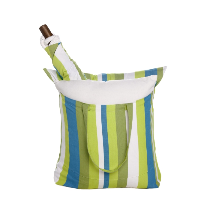 Swing Set 4 piece - Beach Boulevard Stripe w/ Sea Turtle Pair <br>(Item # bbrr461-sp) - Image 4