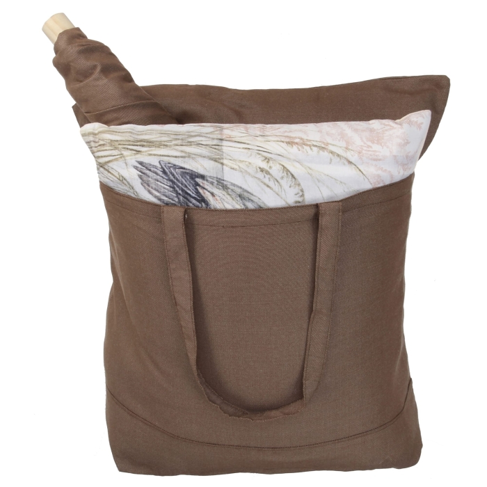 Swing Set 4 piece - Chocolate Solid w/ Lake Time <br>(Item # chmlt302-sp) - Image 4