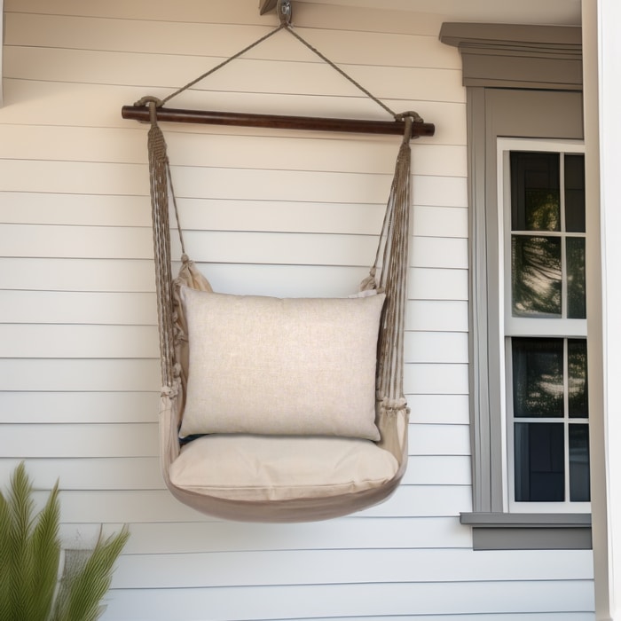 Swing Set 4 piece - Latte Solid w/ Latte Solid <br>(Item # lt199-sp)