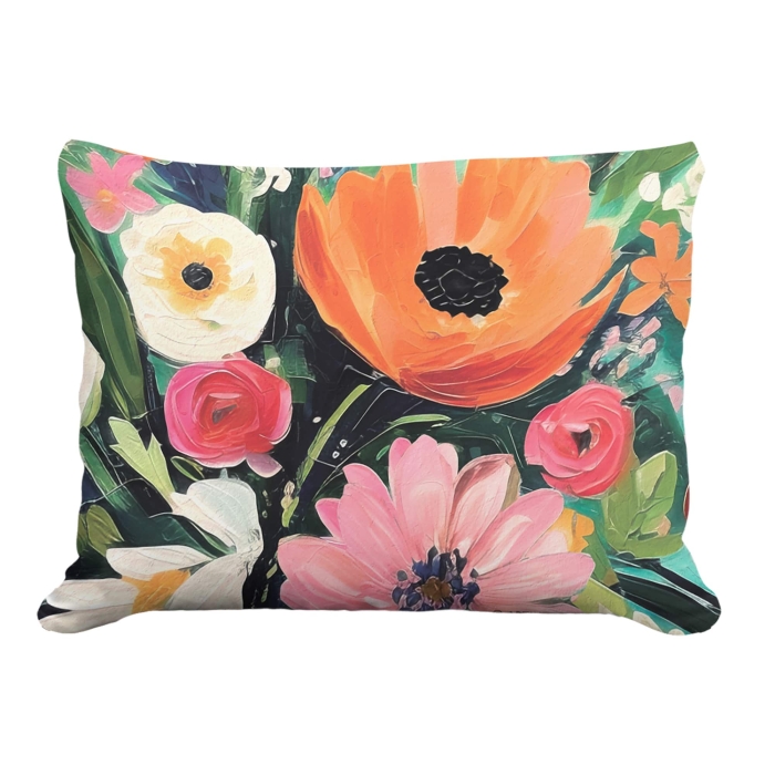 Outdoor Pillow Spring Fling 19x24 <br>(Item # pph-ar2501) - Image 2