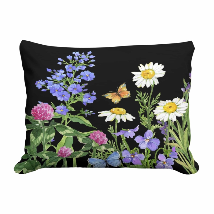 Outdoor Pillow Garden Meadow 2 13x18 <br>(Item # ppw-sr210) - Image 2