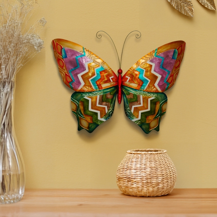 Butterfly Wall Decor Multi Color <br>(Item # m2060)
