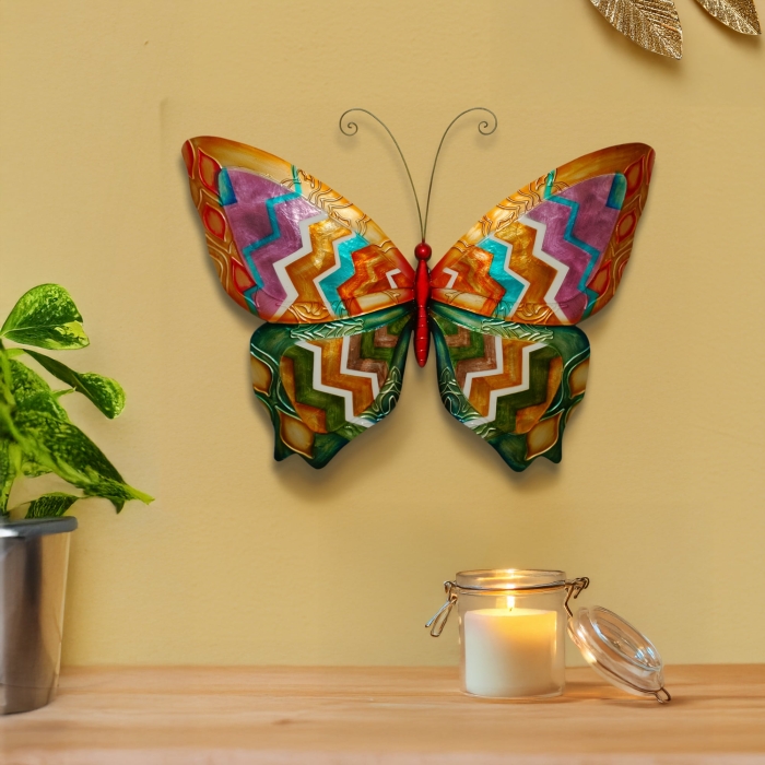 Butterfly Wall Decor Multi Color <br>(Item # m2060) - Image 2