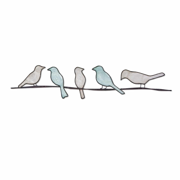 Birds On A Wire Green <br>(Item # m7005 g) - Image 4