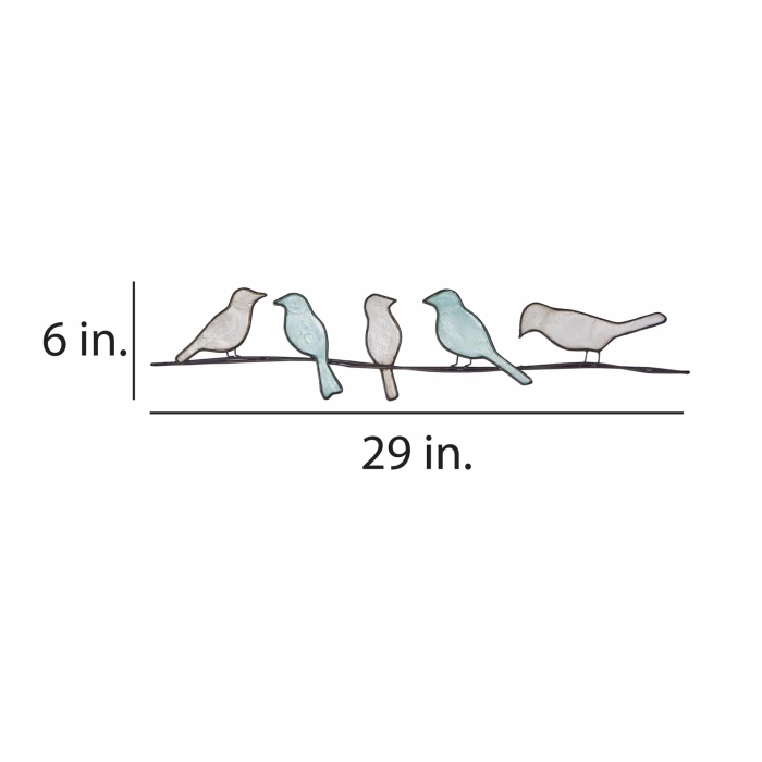 Birds On A Wire Green <br>(Item # m7005 g) - Image 3